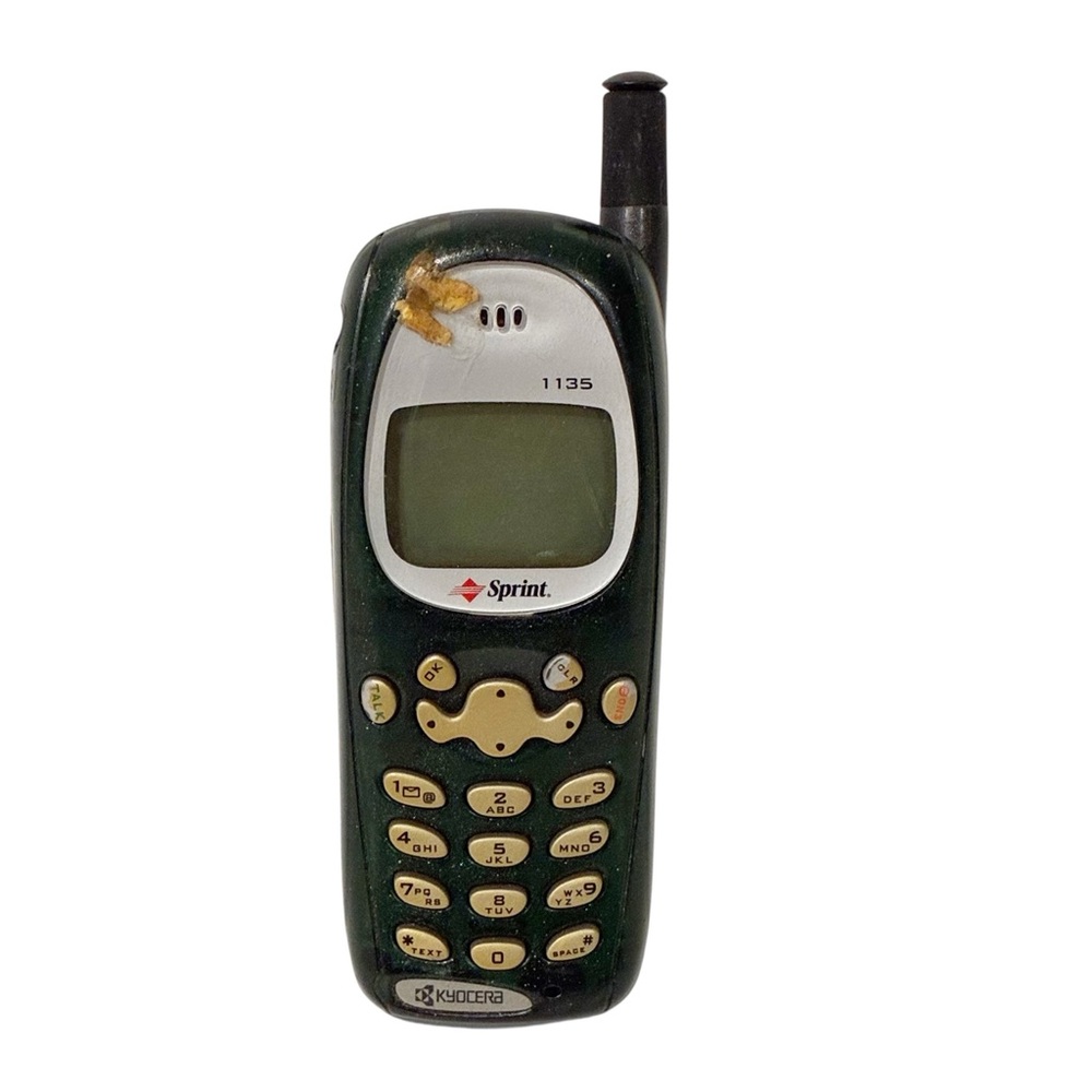 Sprint Kyocera‎ 1135 Cell Phone Untested Vintage Grey